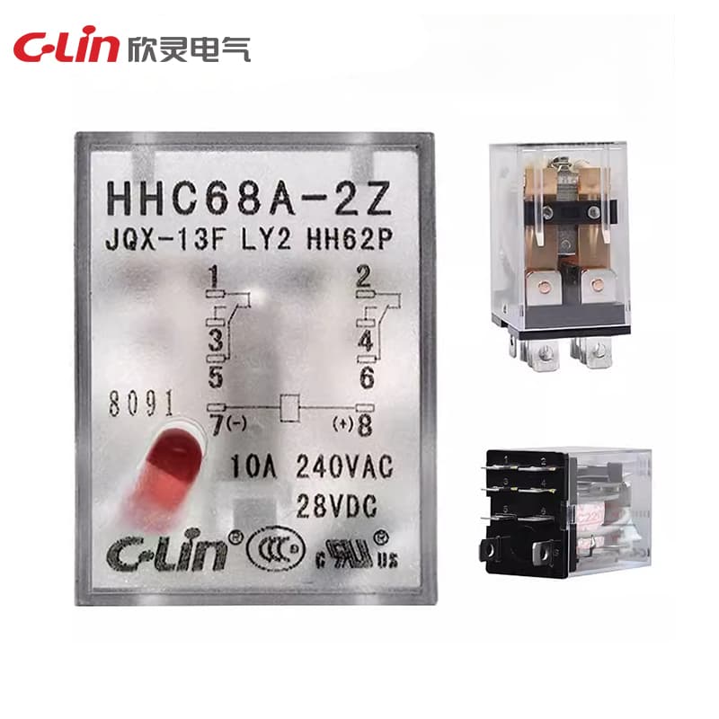 Miniatur-Elektromagnetrelais HHC68A-Serie