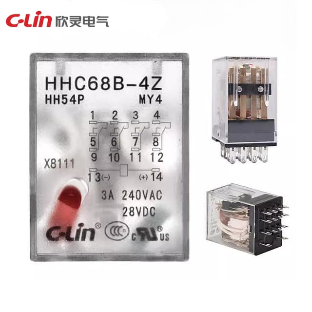Miniatur-Elektromagnetisches Relais HHC68B Serie